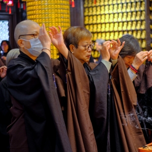 釋迦牟尼佛成道日法會圓滿