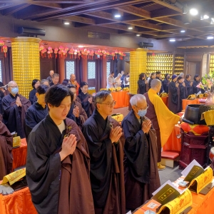 釋迦牟尼佛成道日法會圓滿